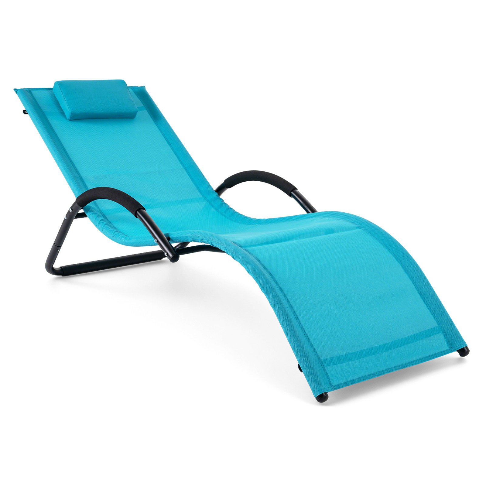 Ergonomiškas gultas su padidinta apkrova ir atrama galvai (Mėlyna)
