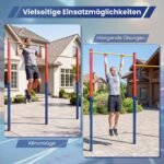 Gimnastikos juosta dviguba reguliuojamo aukščio iki 220 kg (Raudona) – Paveikslėlis 3