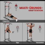 Jėgos bokštas prisitraukimams ir lygiagretėms, reguliuojamo aukščio, su siurbtukais – Paveikslėlis 4