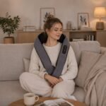 Kaklo ir nugaros shiatsu masažuoklis su šildymo funkcija – Paveikslėlis 3