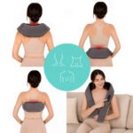 Kaklo ir nugaros shiatsu masažuoklis su šildymo funkcija – Paveikslėlis 4