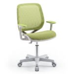 Kėdė rašomojo stalo vaikiška ergonominė aukščio reguliuojama (Žalia)