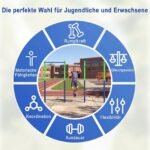 Lauko skersinis reguliuojamo aukščio iš cinkuoto plieno (Mėlyna) – Paveikslėlis 4