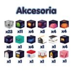 Magnetinės konstravimo kaladėlės kosmoso tema 74 elementai