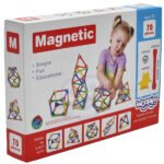 Magnetinis konstravimo rinkinys 70 dalių