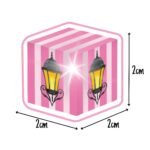 Magnetinis konstruktorius scenoms su šviečiančiomis detalėmis