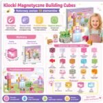 Magnetinis lavinamasis konstruktorius 48 detalių nuo 3 metų