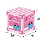Magnetinis lavinamasis konstruktorius-kubeliai 59 dalių rinkinys