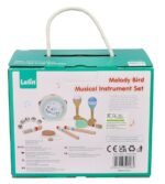 Medinis lavinamasis muzikos instrumentų rinkinys su paukšteliu – Paveikslėlis 4