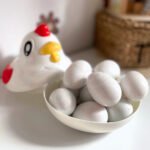 Montessori edukacinė višta-rūšiuoklė formoms pažinti