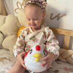 Montessori edukacinė višta-rūšiuoklė formoms pažinti
