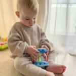 Muzikinis ritinys 3in1 su projektoriumi ir būgneliu