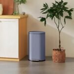 Pedalinė šiukšliadėžė su tyliu uždarymu ir metaliniu pedalu, 30 l – Paveikslėlis 9