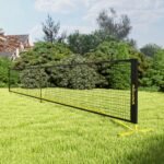 Pickleball tinklas nešiojamas su tvirtu metaliniu rėmu ir krepšiu