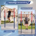 Prisitraukimų stotelė reguliuojamo aukščio iš cinkuoto plieno (Raudona) – Paveikslėlis 3