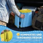 Šunų baseinas sulankstomas tvirtas su neslystančiu dugnu dideliems šunims – Paveikslėlis 7