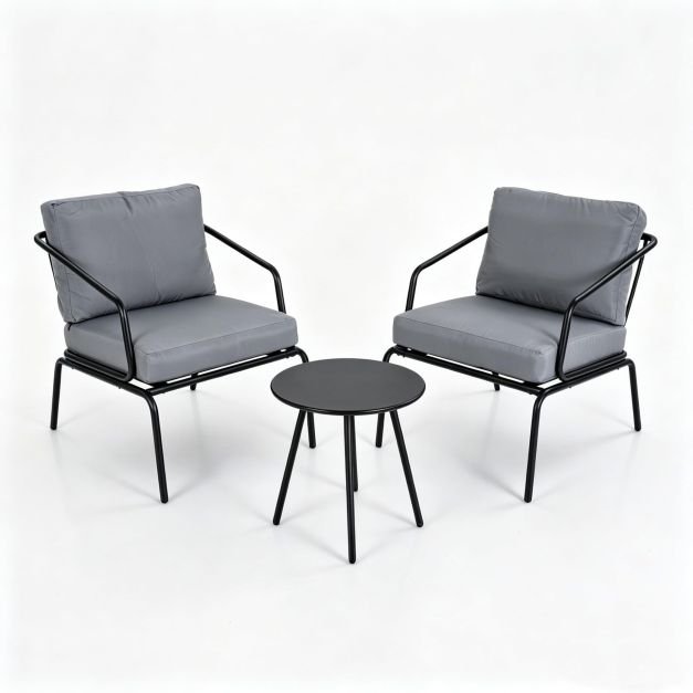 lauko-baldu-komplektas-modernus-3-daliu-su-metaliniu-remu-pilka-juoda Lauko baldų komplektas modernus 3 dalių su metaliniu rėmu (Pilka-juoda)