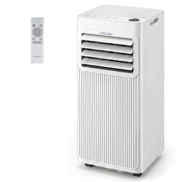 Mobilus oro kondicionierius su 3-in-1 funkcijomis ir 9000 BTU (Balta)