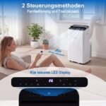 Mobilus oro kondicionierius su vėsinimo ir šildymo funkcijomis 12000 BTU (Balta) – Paveikslėlis 2