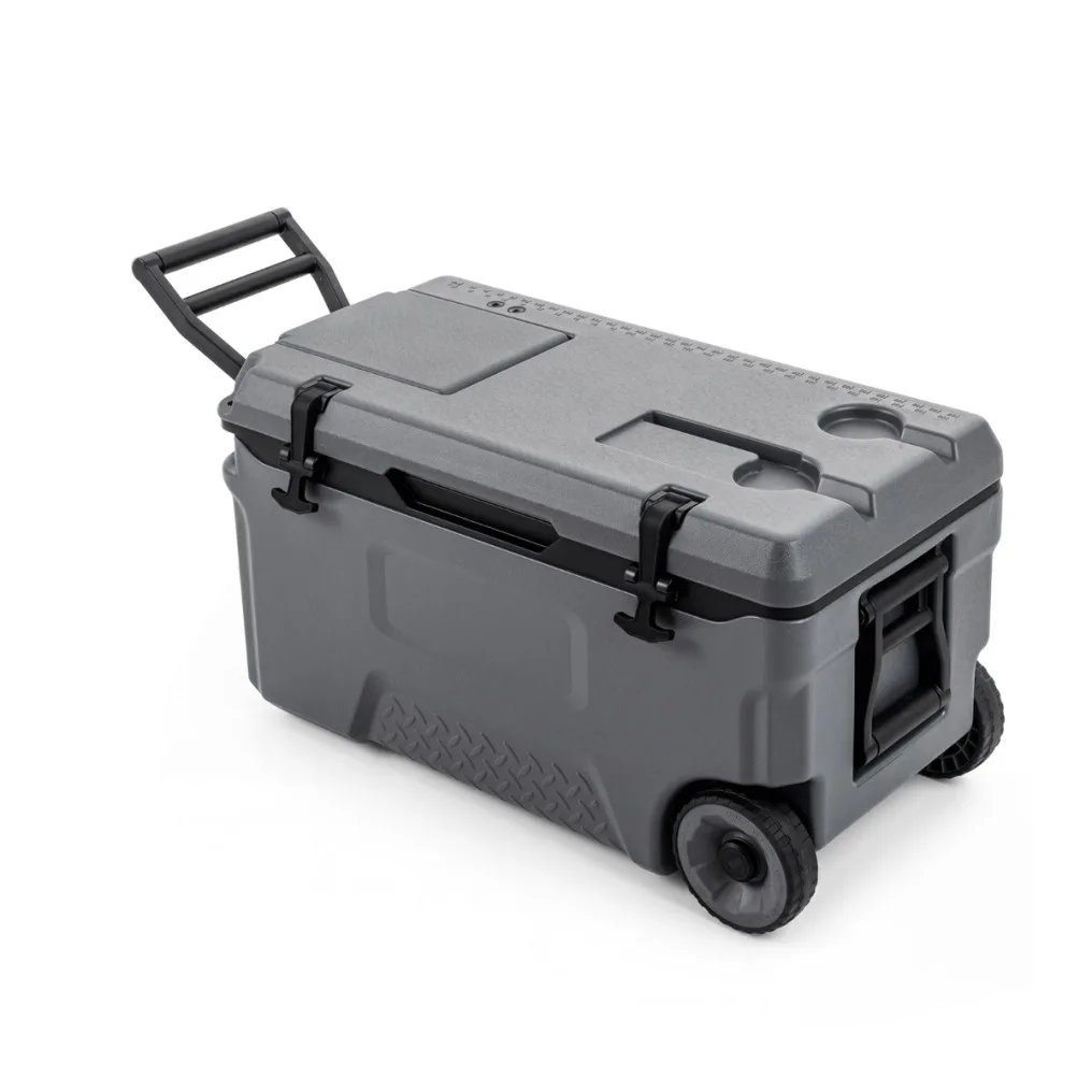 mobilus-termo-saltkrepsis-su-ratukais-ir-rankena-50-l-pilka Mobilus termo šaltkrepšis su ratukais ir rankena 50 l (Pilka)