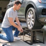 Automobilio rampa, hidraulinė, 2 dalių, reguliuojamo aukščio, 3 t keliamosios galios – Paveikslėlis 8