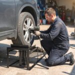 Automobilio rampa, hidraulinė, 2 dalių, reguliuojamo aukščio, 3 t keliamosios galios – Paveikslėlis 9