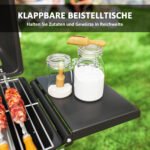 Dujinė kepsninė su 2 degikliais, 5,6 kW, sulankstoma su ratukais – Paveikslėlis 5