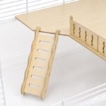 Graužikų narvas su priedais, 80 cm ilgio, patogus transportuoti – Paveikslėlis 6