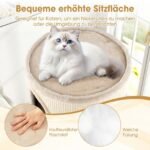 Kačių namelis daugiapakopis su draskykle (Smėlio) – Paveikslėlis 3