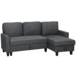 Kampinė sofa-lova su miegama funkcija