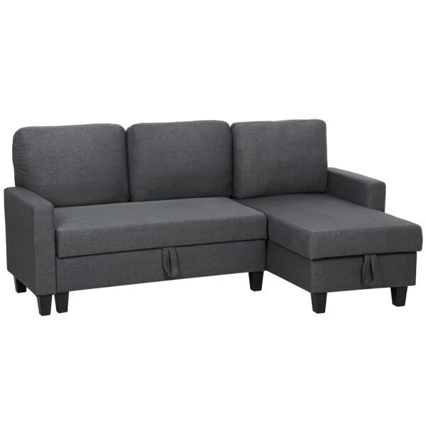 Kampinė sofa-lova su miegama funkcija