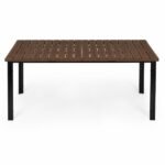 Lauko stalas 180x90 cm, skirtas 6-8 asmenims, su patvariu HDPE stalviršiu – Paveikslėlis 4