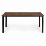 Lauko stalas 180x90 cm, skirtas 6-8 asmenims, su patvariu HDPE stalviršiu – Paveikslėlis 6