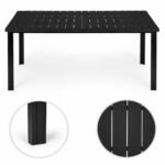 Lauko stalas 180x90 cm su HDPE stalviršiu 6-8 asmenims – Paveikslėlis 7