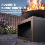 Lauko ugniakuras su malkine ir žarstekliu 59 cm skersmens – Paveikslėlis 6