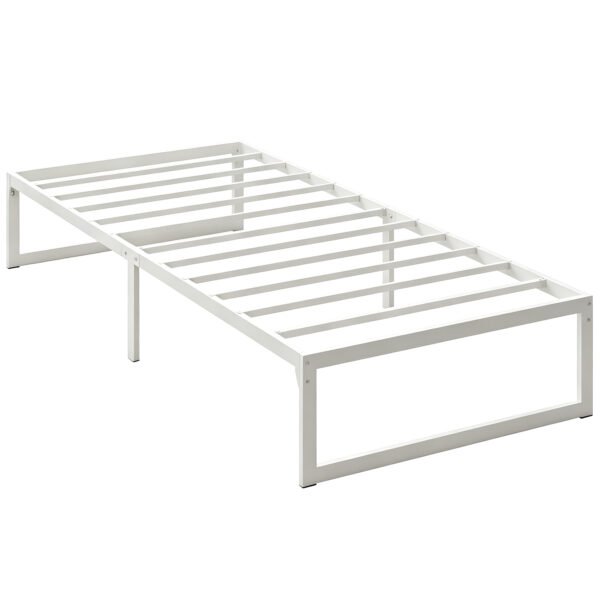 Lovos rėmas 90x200 cm su daiktadėže ir plieninėmis grotelėmis tylus