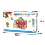 Magnetinės 3D konstravimo kaladėlės vaikams – Paveikslėlis 7