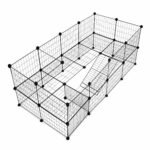 Modulinis gardas graužikams iš 35 metalinių 35x35 cm panelių – Paveikslėlis 5
