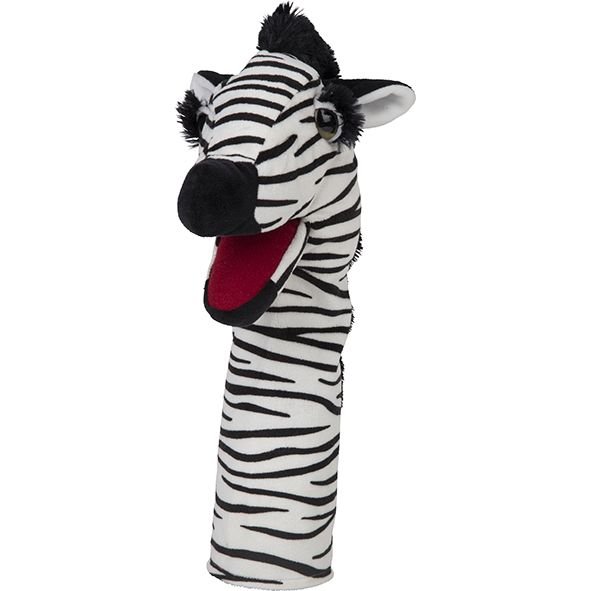Rankinė lėlė zebra pliušinė