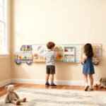 Sieninė Montessori lavinamoji lenta su 5 teminėmis zonomis vaikams nuo 3 metų – Paveikslėlis 2