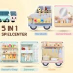 Sieninė Montessori lavinamoji lenta su 5 teminėmis zonomis vaikams nuo 3 metų – Paveikslėlis 4
