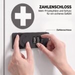 Sieninė nerūdijančio plieno vaistinėlė su skaitmeniniu užraktu – Paveikslėlis 4