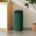Šiukšliadėžė 50 l, automatinė, atspari pirštų antspaudams – Paveikslėlis 9
