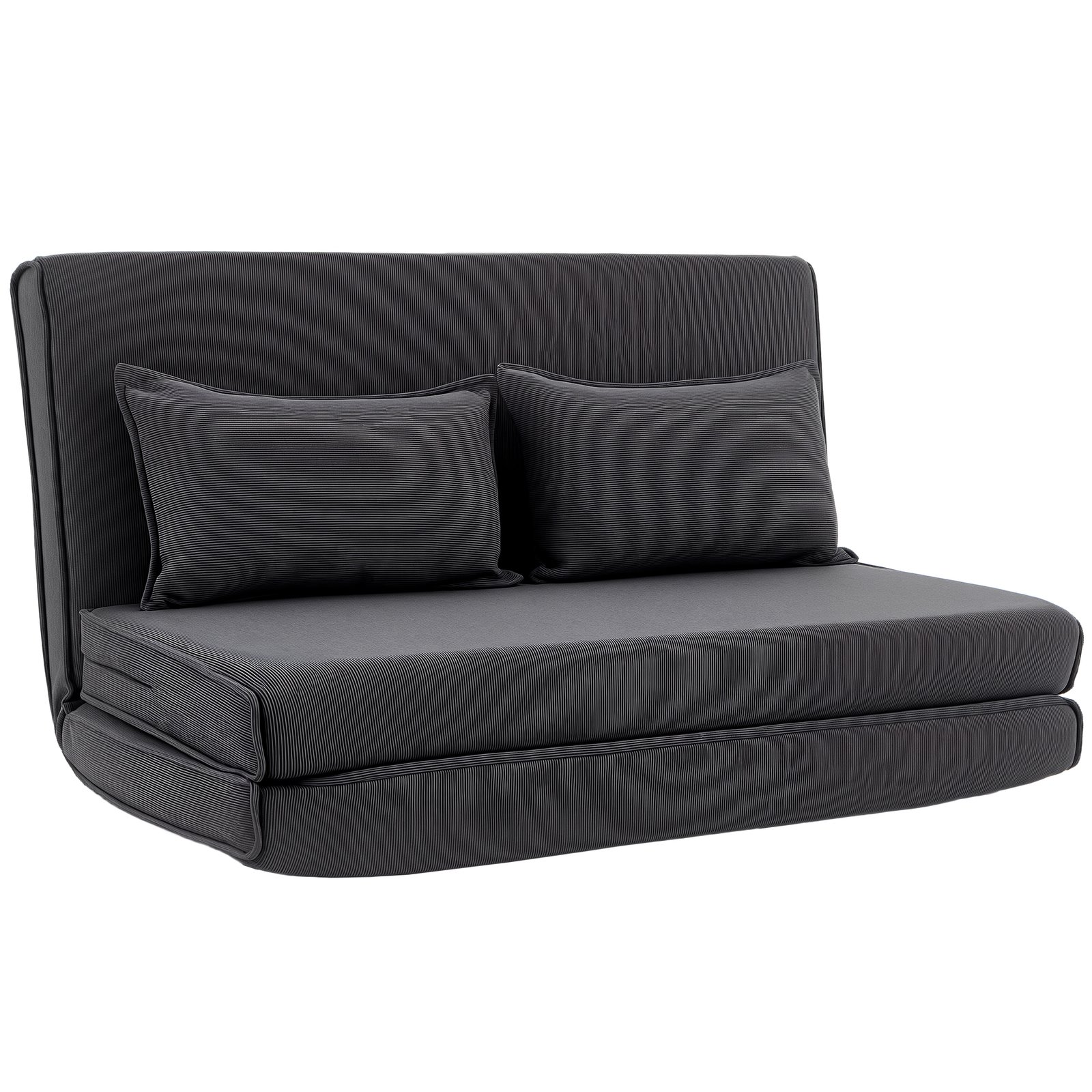 Sofa-lova grindims iš kordo audinio su reguliuojama nugaros atrama Sofa-lova grindims iš kordo audinio su reguliuojama nugaros atrama