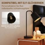 Stalinės lempos, 2 vnt., modernios, su USB-A ir USB-C įkrovimo jungtimis – Paveikslėlis 5