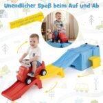 Vaikų kalnelis-čiuožykla išplečiama su automobiliuku (Įvairiaspalvė) – Paveikslėlis 4