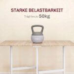Valgomasis stalas sulankstomas, su ratukais ir stabdžiais, skirtas 6 asmenims – Paveikslėlis 6
