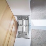 Valgomojo stalas kaimiško stiliaus pušinis 4 asmenims 120x75 cm – Paveikslėlis 9