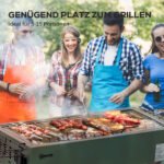 Anglinis grilis su dviem grotelėmis ir šoniniais krepšeliais – Paveikslėlis 5