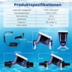 Baseino druskos elektrolizės generatorius su savaiminio valymo funkcija (Juoda)